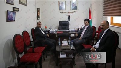 السفير التونسي في ضيافة رئيس اللجنة الوطنية للثقافة الفلسطينية