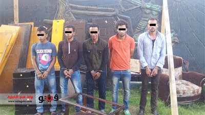 ضبط عصابة سرقة المساكن بالإسماعيلية
