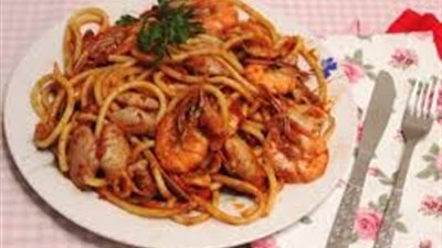 مكرونة بالسي فود لإفطار سريع مع أسرتك