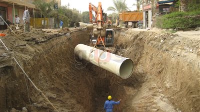 التعاون الدولي تنتهي من توصيل الصرف الصحي لـ5 قرى في الوادي الجديد