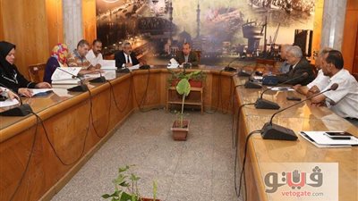 لجنة تقنين الأراضي في دمياط تبحث 13 طلبا