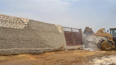 حملات مكثفة لإزالة التعديات على أملاك الدولة في الجيزة