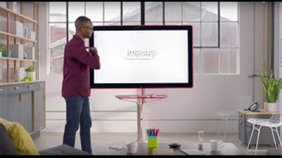 بالفيديو.. جوجل تطلق اللوح الذكي Jamboard مقابل 5 آلاف دولار
