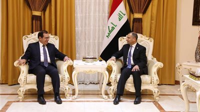 وزير البترول يلتقي الرئيس العراقي