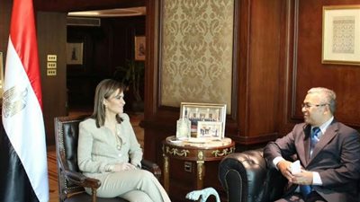 وزيرة التعاون الدولي تبحث مع سفير إندونيسيا سبل التعاون المشترك