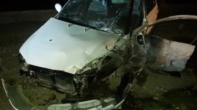 إصابة 4 أشخاص في حادث تصادم بـ«ههيا»