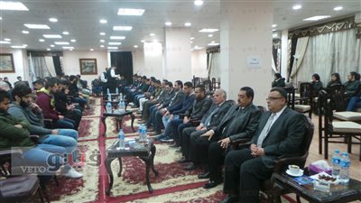 بالفيديو والصور.. بدء مراسم عزاء الطالب الفلسطيني بالإسكندرية