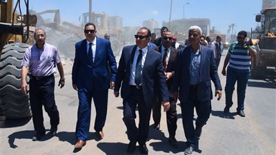 محافظ الإسكندرية يقود حملة لإزالة التعديات على ٣٨ فدان أملاك الدولة