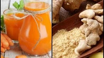 7 أمراض يعالجها عصير الجزر بالزنجبيل