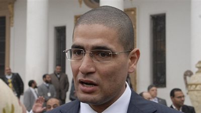 محمد أبو حامد يشارك فى مسيرة دوران شبرا