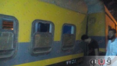 توقف حركة القطارات بالإسكندرية بعد خروج عربة عن القضبان