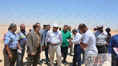 محافظ الوادي يقنن أوضاع الجادين من واضعي اليد على أراضي الدولة