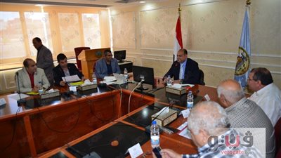 بالصور.. محافظ مطروح يستقبل لجنة الوزراء لمتابعة المشروعات