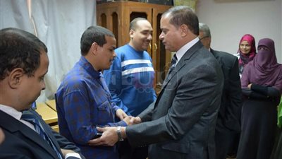 رئيس جامعة سوهاج يتفقد مركز «نور البصيرة» للمكفوفين (صور)