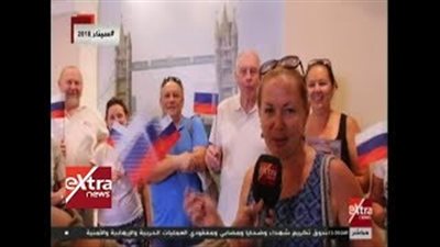 روسيات: مبسوطين واحنا بنصوت لبلدنا من شرم الشيخ (فيديو)