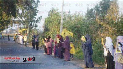 بالصور.. سلسلة بشرية لأعضاء 