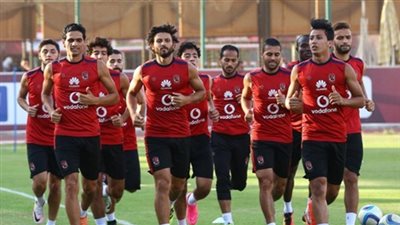 تدريبات استشفائية لكتيبة الأهلي أمام الفيصلي الأردني