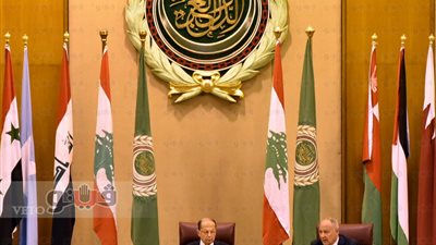 «أبو الغيط» يصطحب الرئيس اللبناني في جولة تفقدية بالجامعة العربية