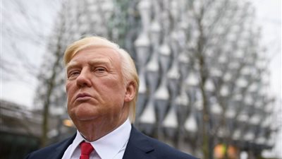 بريطانيا تهين ترامب بتمثال شمع «فيديو وصور»