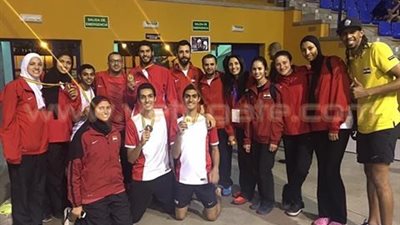 منتخب التايكوندو يفوز بالمركز الثاني للرجال ببطولة إسبانيا