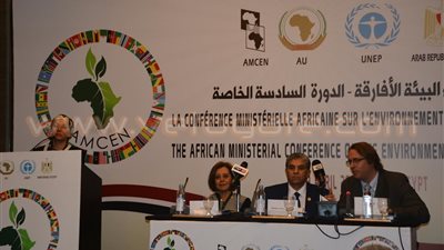 بالصور.. وزير البيئة يطلق خطة العمل الوطنية للاستهلاك