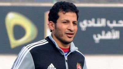 سيد معوض يعود للظهور في تدريبات الأهلي