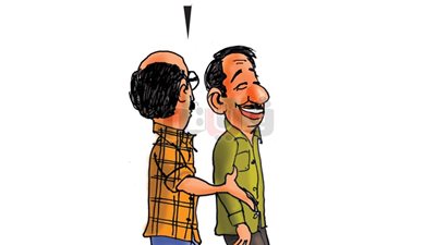 ترشح مرتضى منصور للرئاسة في كاريكاتير «فيتو»