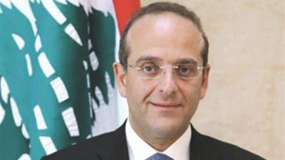وزير الصناعة اللبناني: جار العمل لتسهيل التبادل التجاري مع مصر