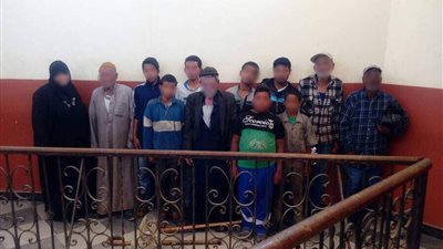 بالصور.. ضبط 12 متسولا بالأماكن السياحية في بورسعيد