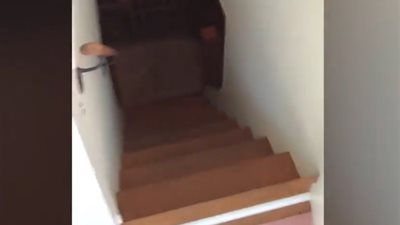 «قبو» مخبأ بمكان غير متوقع داخل منزل (فيديو)