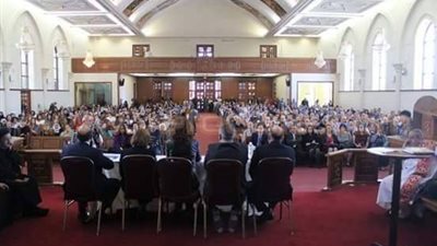 بالصور.. وزيرة الهجرة تزور كنيسة العذراء مسيساجا في كندا