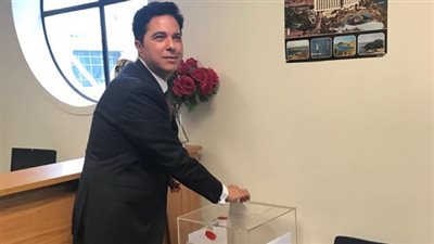 المصريون يقبلون على التصويت في انتخابات الرئاسية بنيوزيلندا (صور)