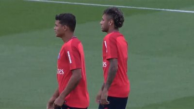 نيمار يخوض أول تدريباته مع باريس سان جيرمان