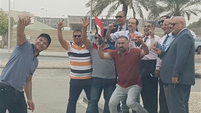 محمود شاهين يشارك «فيتو» صور التصويت في الانتخابات الرئاسية