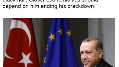 «كينث روث» يطالب بعدم السماح لأردوغان بابتزاز أوروبا