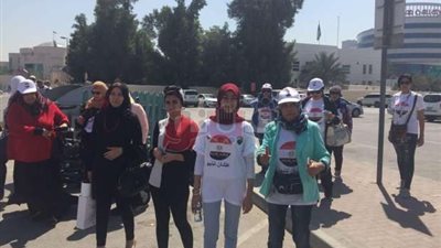 المصريات يتصدرن المشهد الانتخابي في الإمارات (صور)
