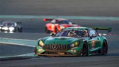 مرسيدس تفوز بالمركز الأول بمسابقة هانكوك دبي 24 ساعة (صور)