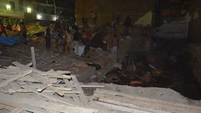 انتداب لجنة هندسية لفحص العقار المنهار في بولاق الدكرور