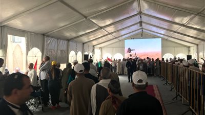 محمود حسين: الحشود في الخارج أظهرت معدن المصريين (صور)