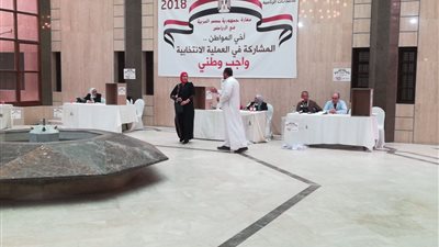 توافد المصريين في قطر على صناديق الاقتراع (صور)