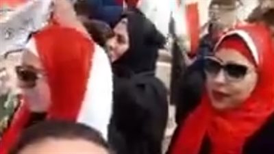 مصريات في السعودية: تحيا مصر غصبا عن تركيا وقطر والإخوان (فيديو)