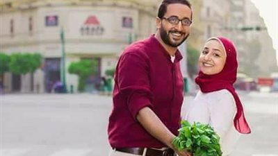 بالصور.. الجرجير بديل للورد في جلسة تصوير رومانسية