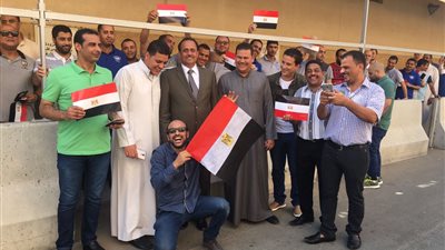 النائب خالد أبو زهاد من أمام القنصلية بجدة: الإقبال فاق التوقعات