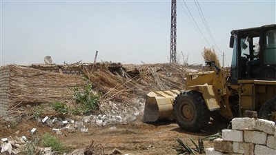 الهيئة الهندسية تشارك في حملات إزالة التعديات على أراضي الدولة