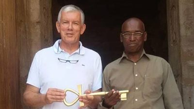 السفير الفرنسي يزور أبو سمبل في أسوان