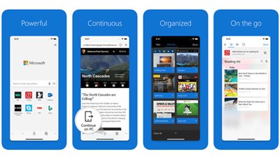 تحسين «مايكروسوفت إيدج» لأجهزة iOS لأجهزة iPad