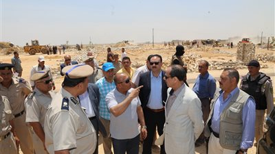 استرداد 48 فدانا ملك مصلحة السجون بالمنوفية