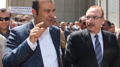 وزير التموين يصل بني سويف لتفقد شونة تخزين القمح