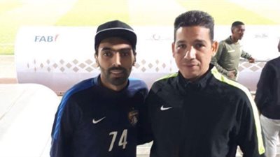 يونس أحمد يدعم حسين الشحات في بداية رحلته مع العين الإماراتي