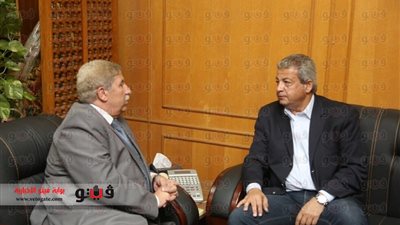 محافظ الإسماعيلية يستقبل وزير الرياضة قبل بدء زيارته بالمحافظة